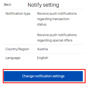 1.Open Notification Settings